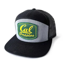 2024 NEW CK FIGHTLIFE  7-PANEL CAP "CAL GRAPPLERS" HEATHER / BLACK