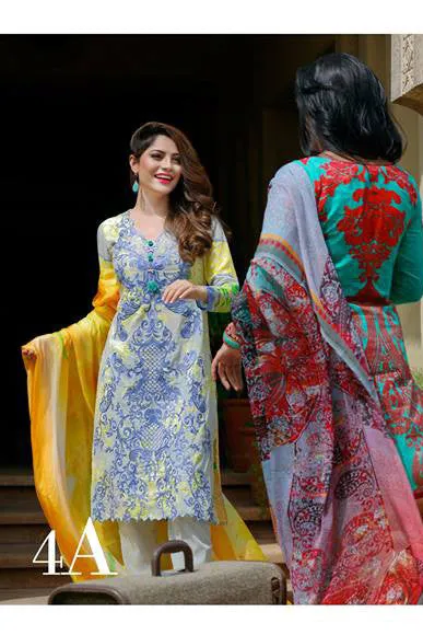 Ayesha Zara Eid Collection By Al Zohaib – 4A