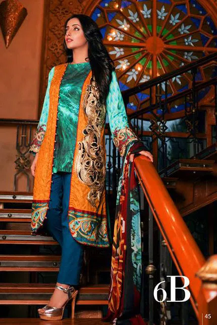 Ayesha Zara Eid Collection By Al Zohaib – 6B