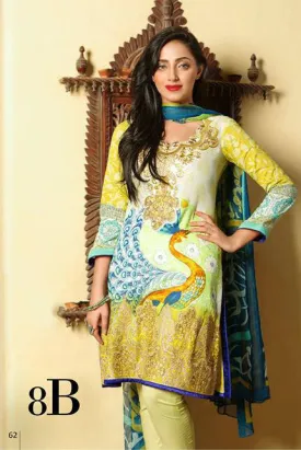 Ayesha Zara Eid Collection By Al Zohaib – 8B