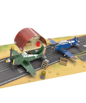 C71024W - Transport Aircraft Play Set / Blocks