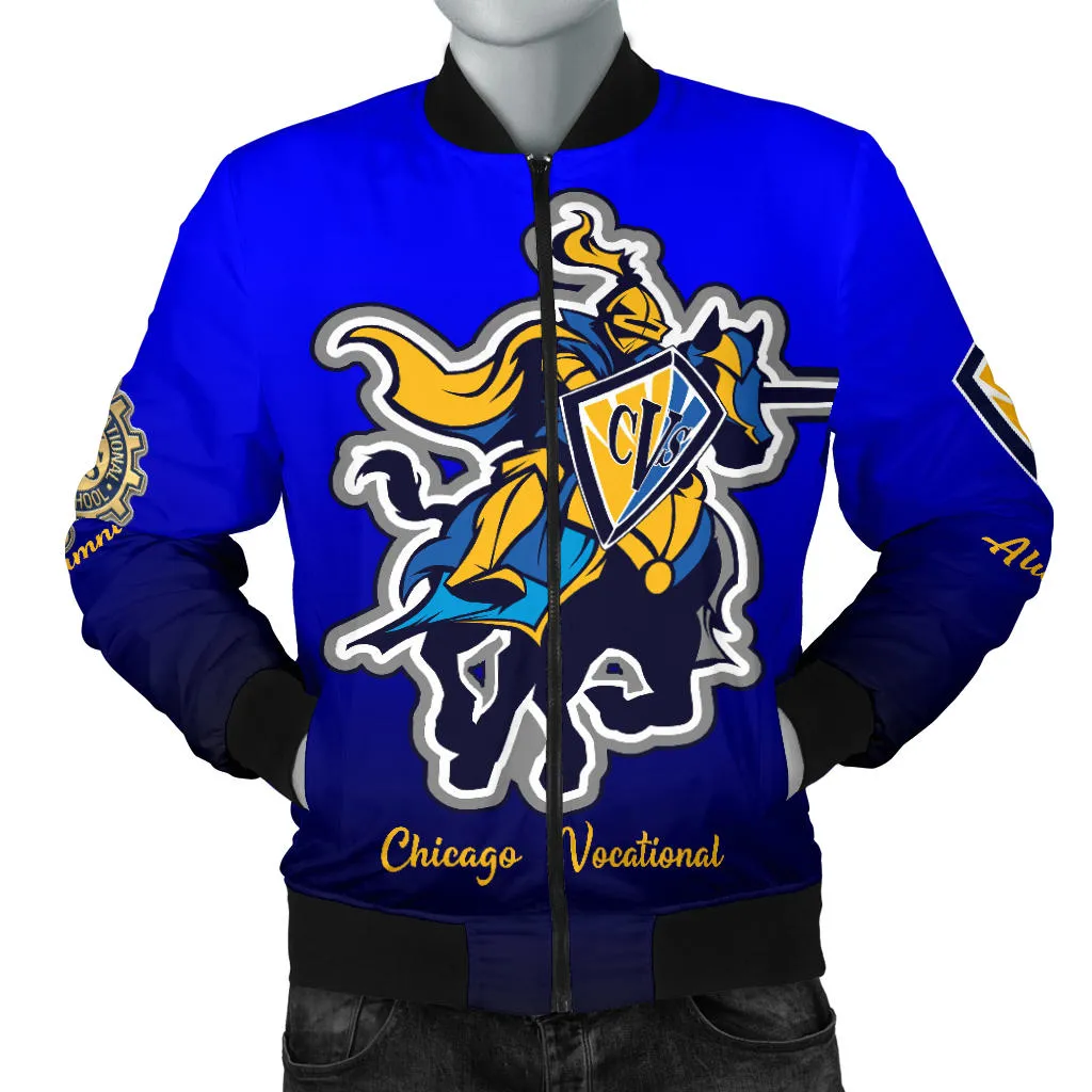 Chicago Vocational CVS BLUEBLEND Bomber Jacket_Men