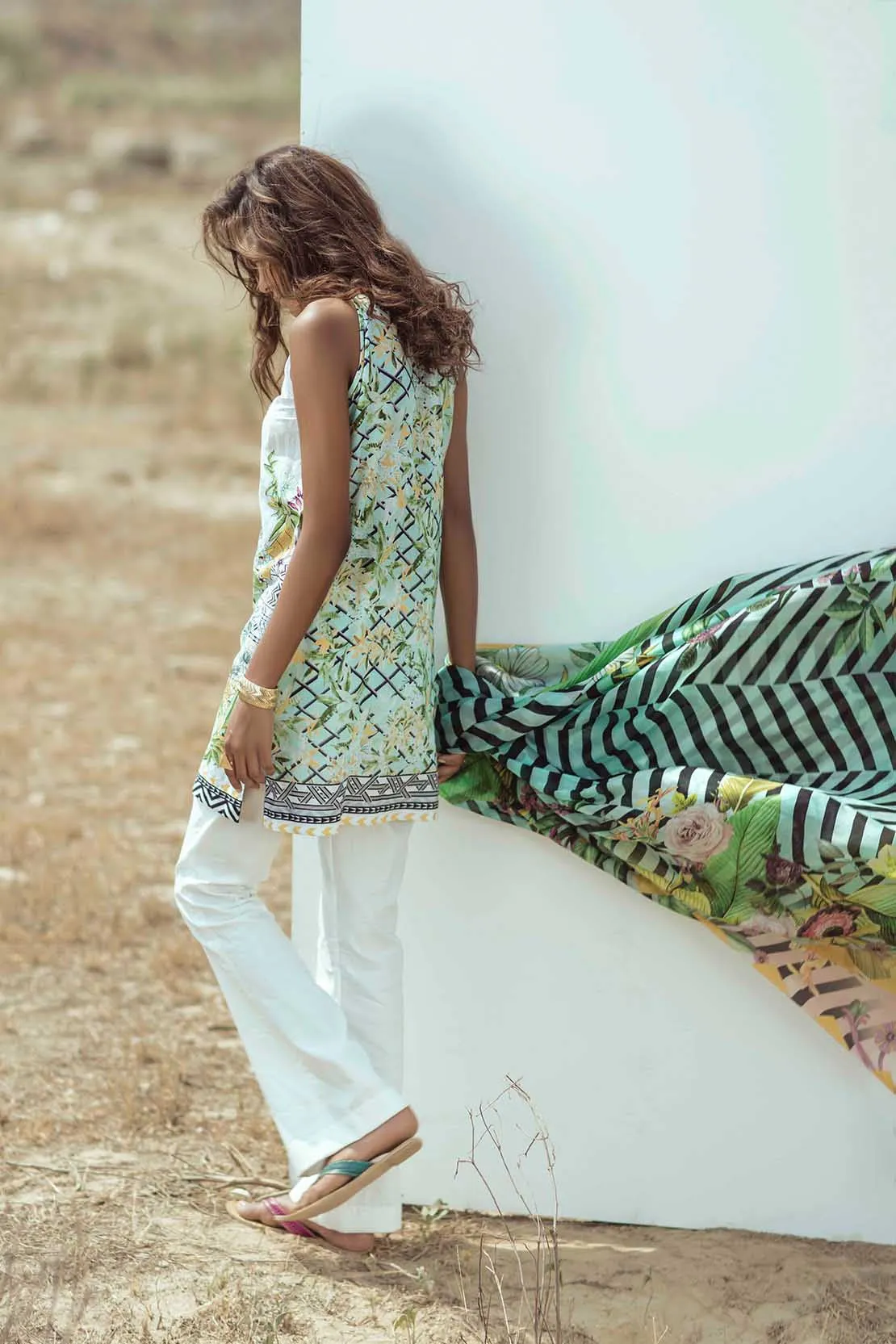 COCO by Zara Shahjahan Spring/Summer Lawn '16 –  Tropical fiesta(A)