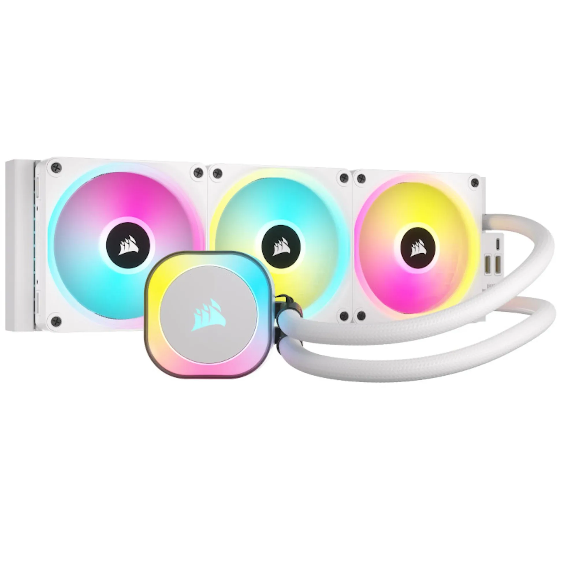 Corsair iCUE Link H150i RGB White 360mm AIO Liquid Cooler