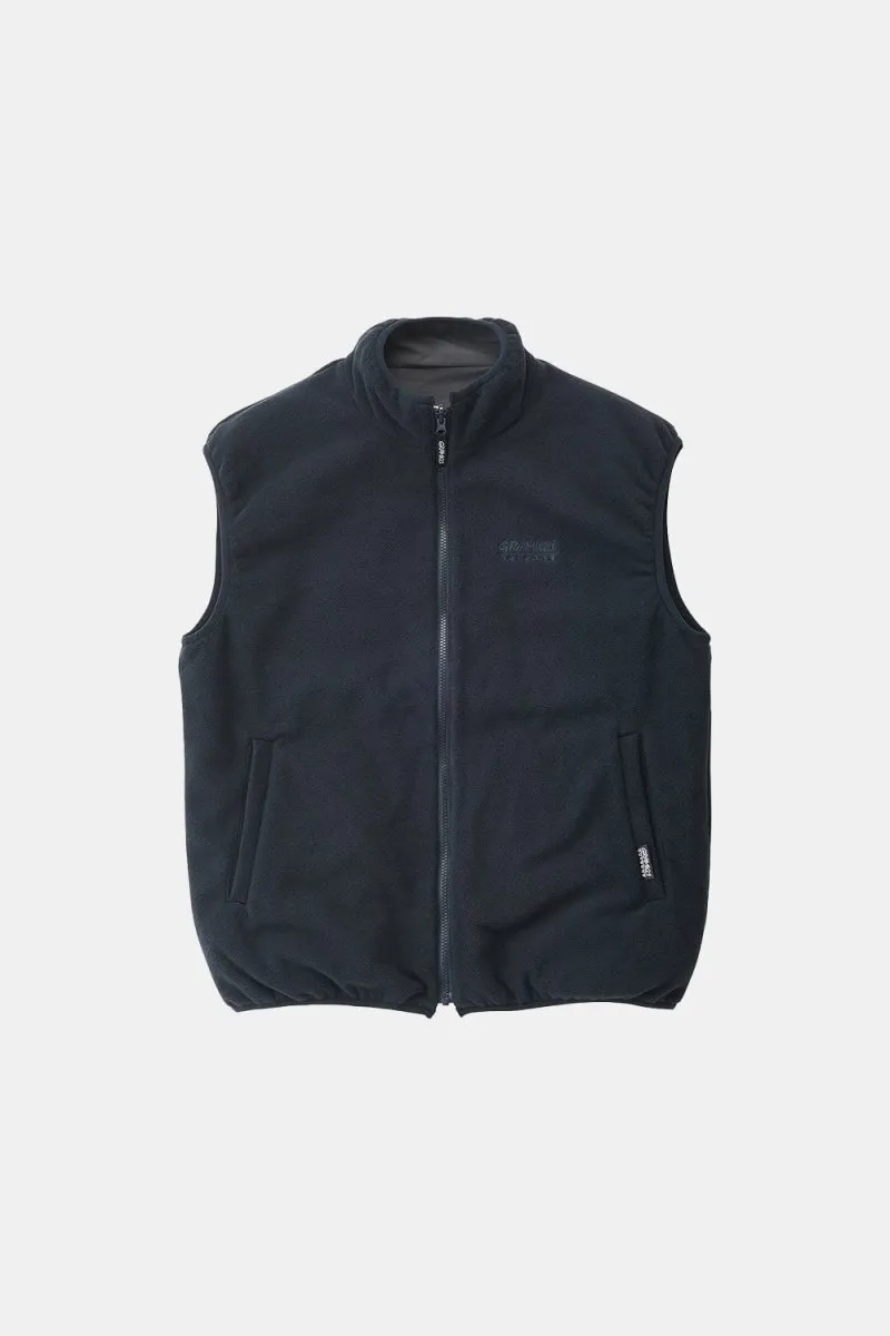 Gramicci Reversible Fleece Vest (Dark Navy)