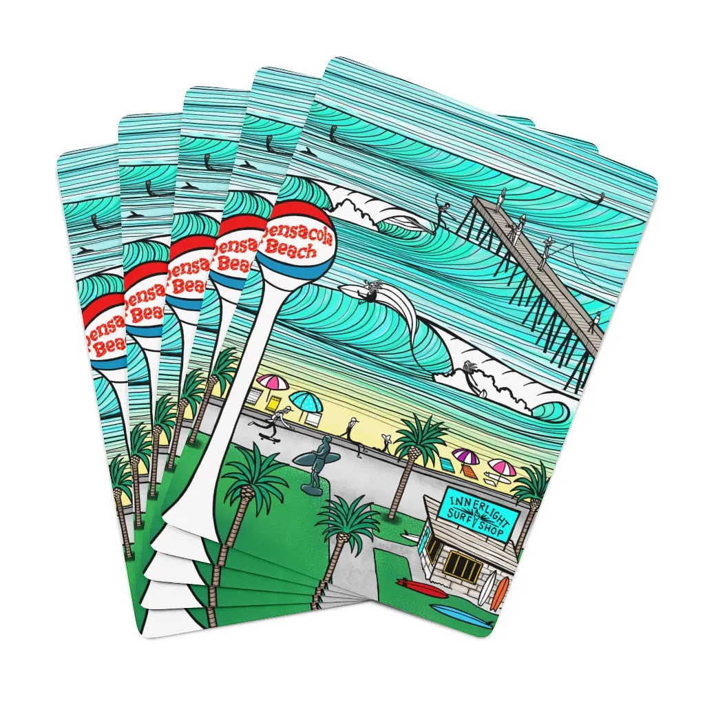 IL Pensacola Beach Jonas Poker Cards