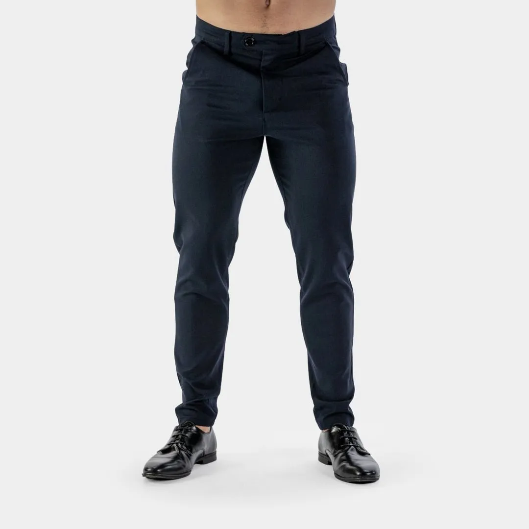 IQ Slim Fit Pants - Navy