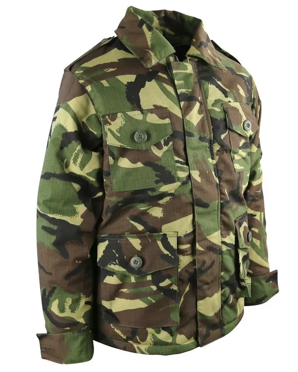 Kids Camo Safari Jacket - DPM