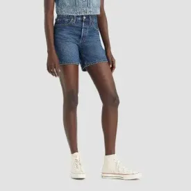 Levi's Women's Mid-Rise Jean Shorts - Pleased to Meet You 24