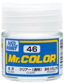 Mr. Hobby C46 Mr. Color Clear Gloss Lacquer Paint 10ml