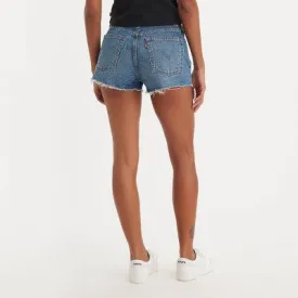 New - Levi's 501 Original Fit High-Rise Women's Jean Shorts - Darn It Now 31