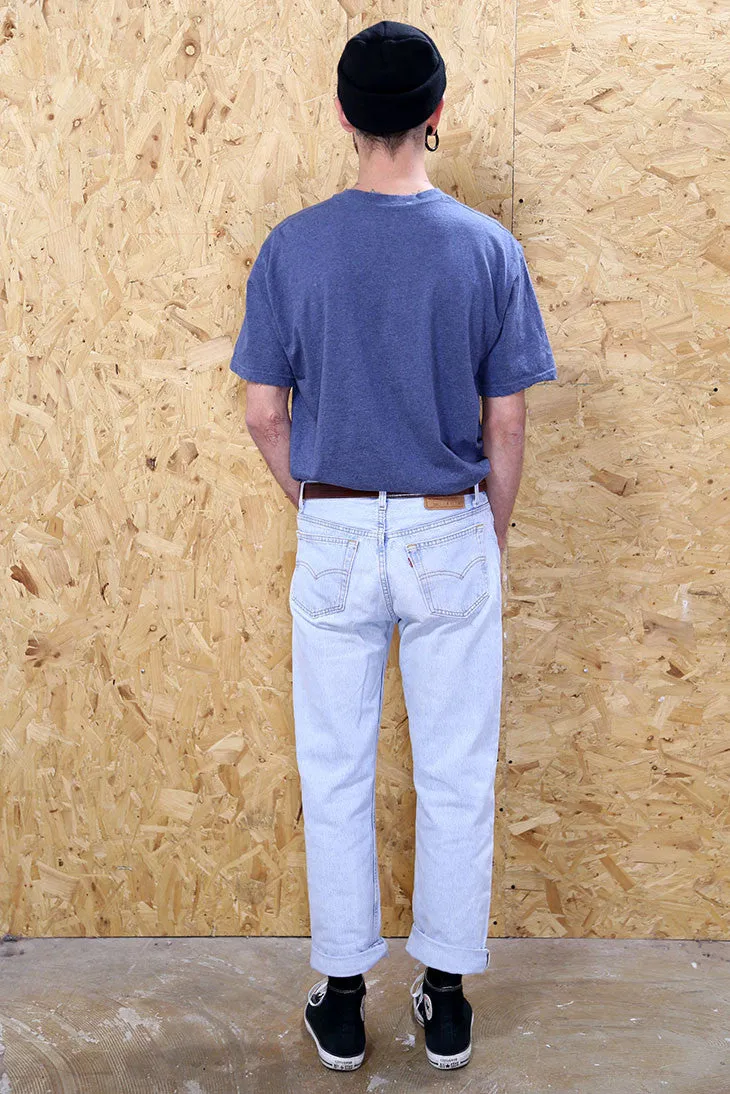 Original Levi's 501s in Light Blue