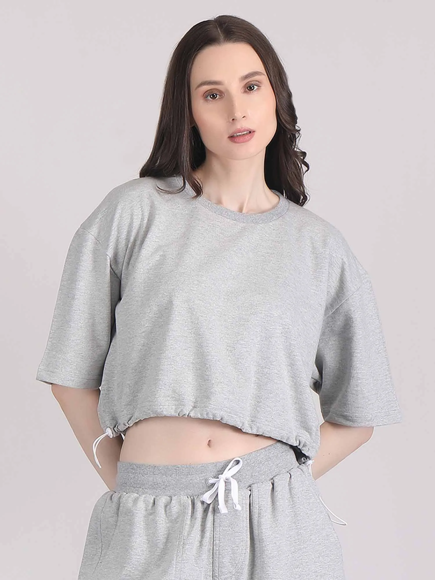 oversized crop top