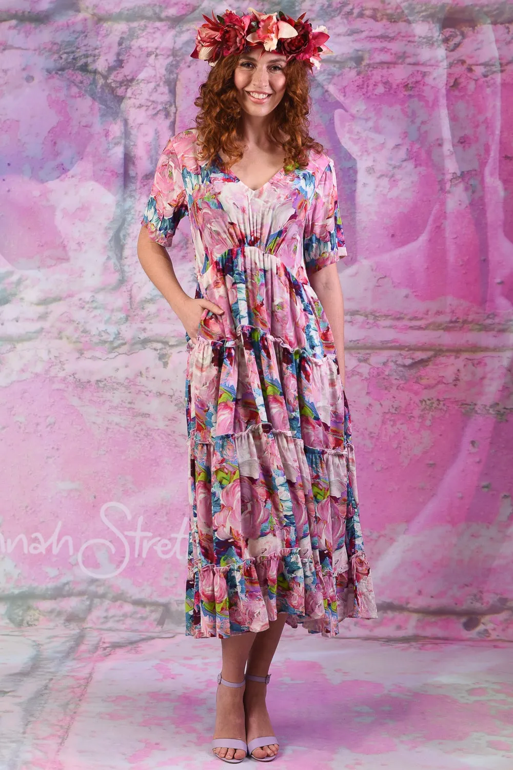 Pretty As A Picture Dress - Painting Party | PRE ORDER Due End NOV