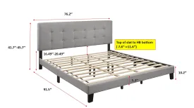 RIGBY CK PLATFORM BED ADJ HB