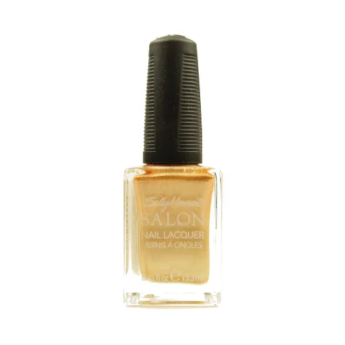 Sally Hansen Salon Nail Lacquer Polish, Gilty Pleasure #4134-19.