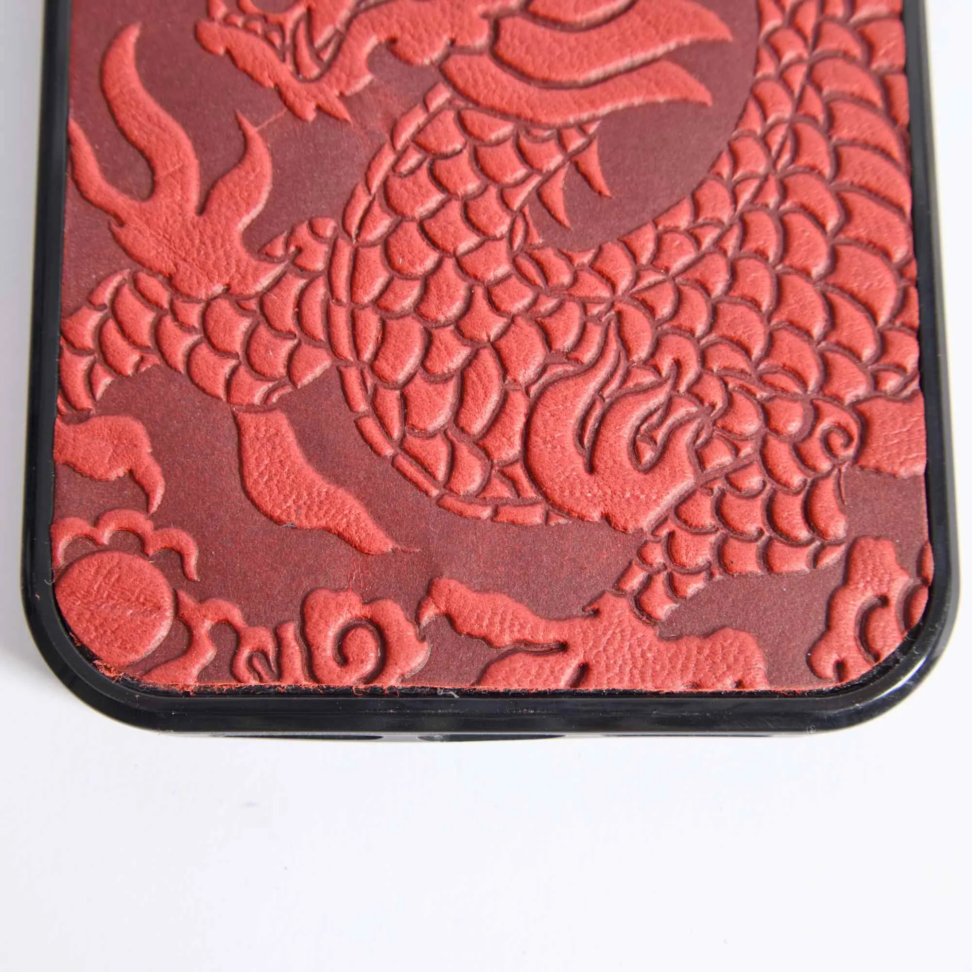 SECOND, iPhone 15 PRO MAX Case, Cloud Dragon in Red