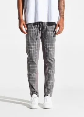 Simpson Track Pants (Grey Plaid)