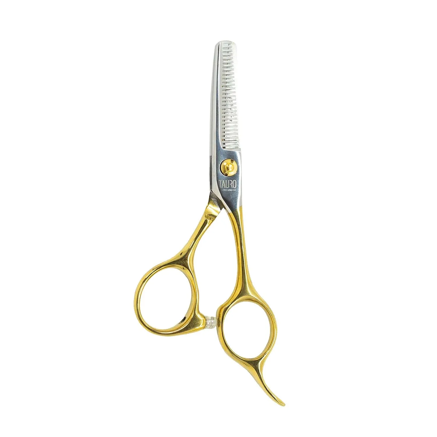 Tauro Pro Line Janita Plungė Stainless Steel Pro Shears Thinning Scissors Short Ergonomic Extremally Sharp For The Right-Handed, 28 teeth