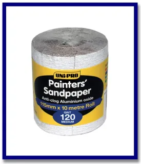 UNi-PRO Painter's Sandpaper (Aluminum Oxide) - 1 Pc