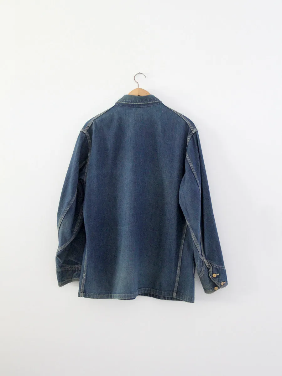 vintage 50s Lee denim barn coat