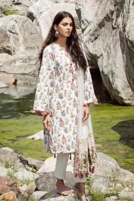 Zara Shahjahan Mushk Luxury Eid Lawn Collection 2018 – D10-Pomposh